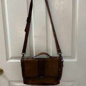 Brown fossil bag